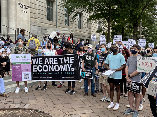 Basic Income March in Washington, DC