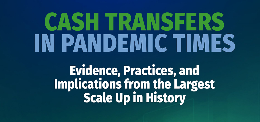 New World Bank Publication on Cash Transfers during the Covid-19 Pandemic