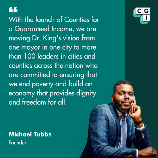 Counties for a Guaranteed Income launches in the U.S.