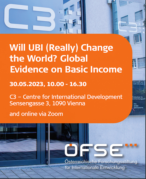 Invitation: Will UBI (Really) Change the World?