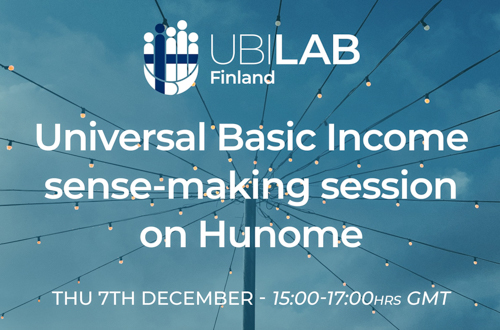 Second UBI sense-making session on Hunome