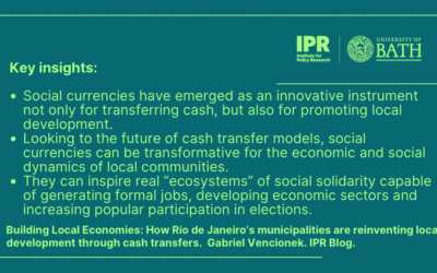 How Rio de Janeiro’s municipalities are reinventing local development through cash transfers