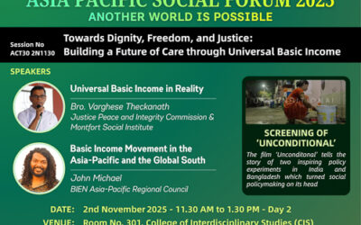 BIEN Asia-Pacific at the Asia-Pacific Social Forum 2025 Conference in Bangkok, Thailand