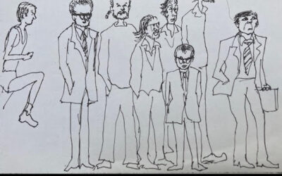 Caricature of the early BIEN leadership back in 1989