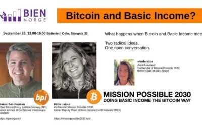 What happens when Bitcoin and Basic Income meet?